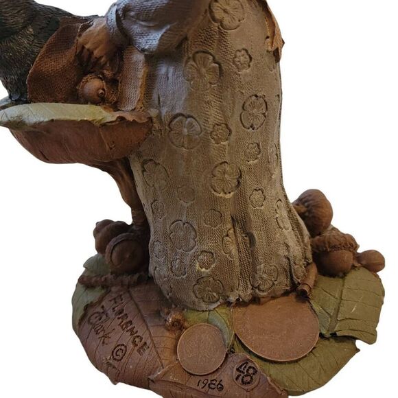 Gnome Tom Clark Florence Nightingale Nurse Signed 1986 Fairy Troll Renaissance - Picture 4 of 13